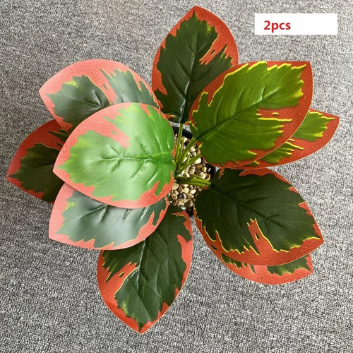 feuilles de phénix artificielles décoration verte en plastique - vue 28 sur 40