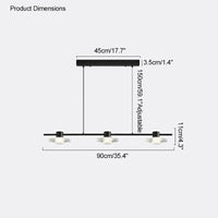 suspension minimaliste en laiton pour un éclairage élégant