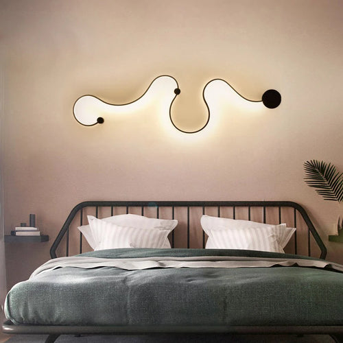applique murale moderne en aluminium minimaliste design éclairage intérieur - vue 6 sur 14