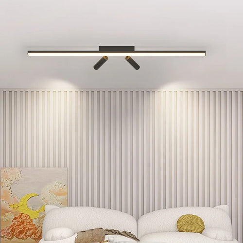 Plafond moderne à LEDs lampe pour salon salle à manger chambre placards cuisine allée bande piste projecteur fond luminaire - vue 2 sur 10