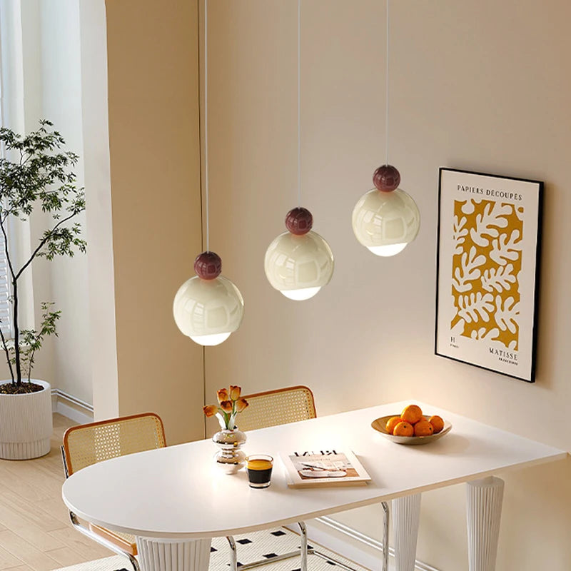 lustre à vent avec éclairage variable pour décoration moderne - vue 5 sur 8