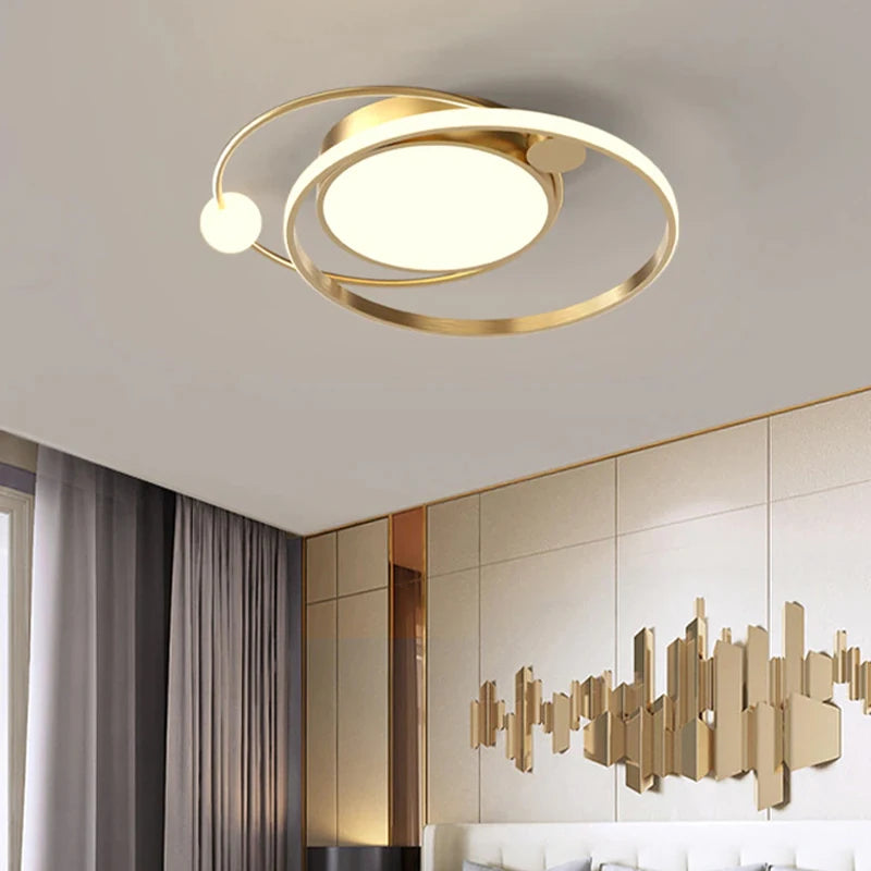 lustre led moderne à intensité variable pour intérieur - vue 3 sur 13