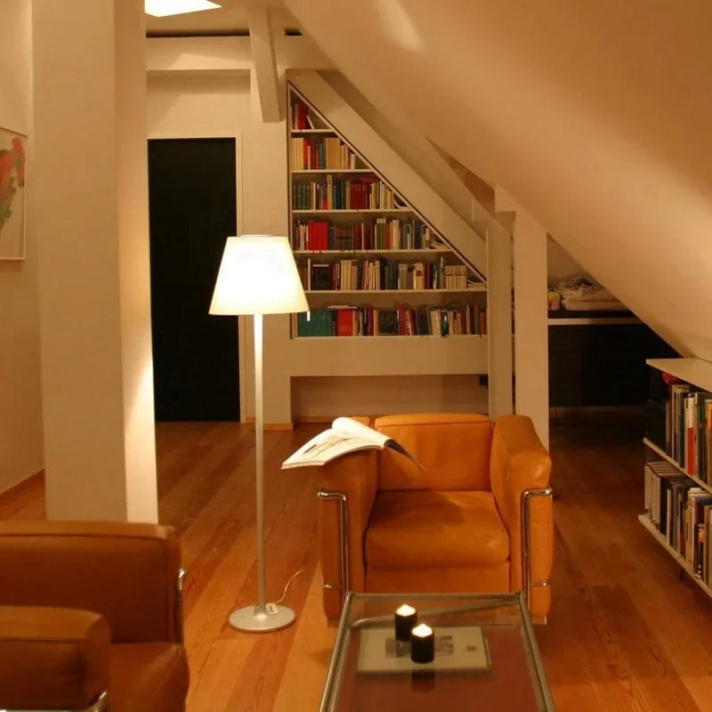 lampadaire design italien à led réglable moderne - vue 3 sur 7