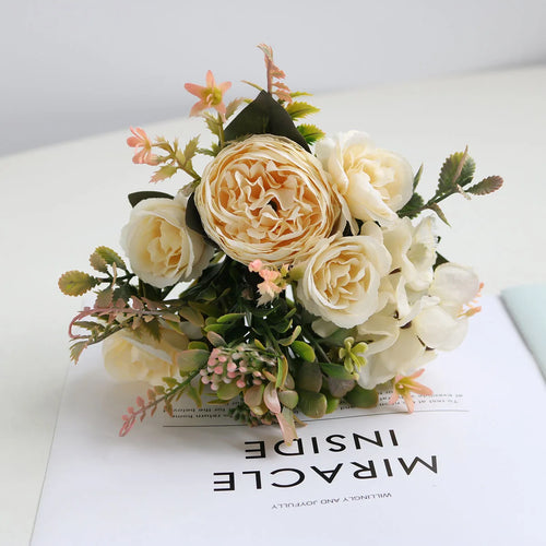 bouquet de fleurs artificielles pour décoration mariage et événements - vue 8 sur 11