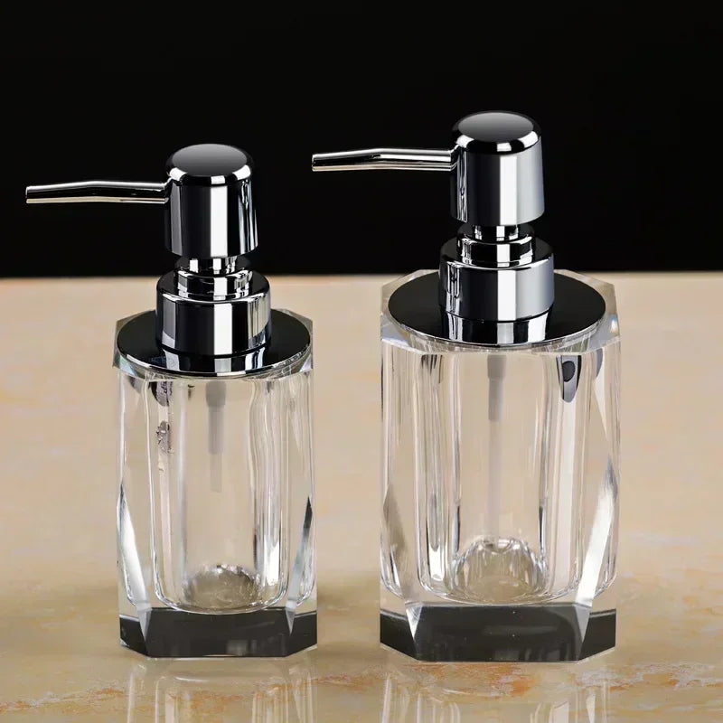 bouteille en verre pour désinfectant et distributeur de savon - vue 3 sur 29