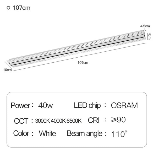 spot led encastrable magnétique moderne éclairage linéaire intérieur - vue 13 sur 16