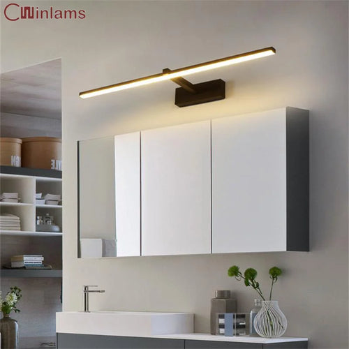 miroir phare armoire salle de bain avec lumière led - vue 2 sur 8
