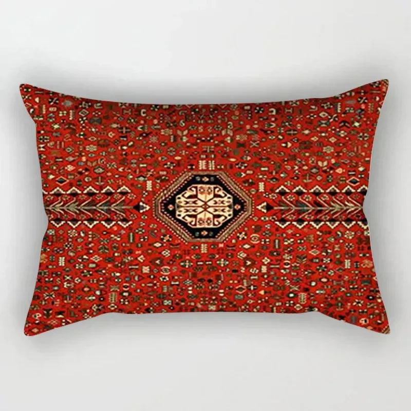 housse de coussin ethnique vintage motif mandala décoratif