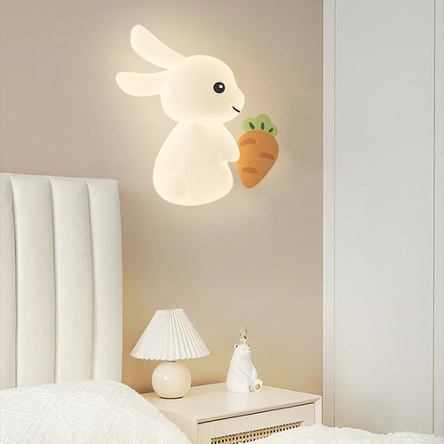 applique murale lapin mignon pour chambre d'enfant créative et ludique - vue 4 sur 9