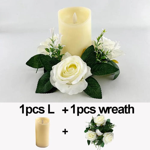 bougie à led décorative pour mariage et anniversaire - vue 17 sur 17
