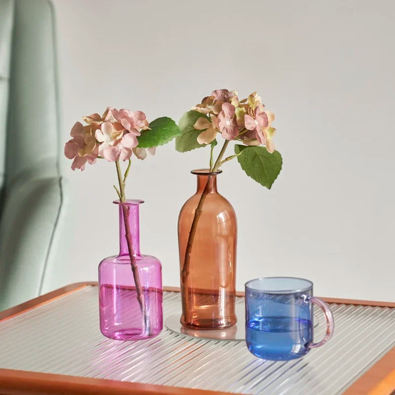 bougeoir en verre pour décoration de mariage et intérieur - vue 4 sur 15