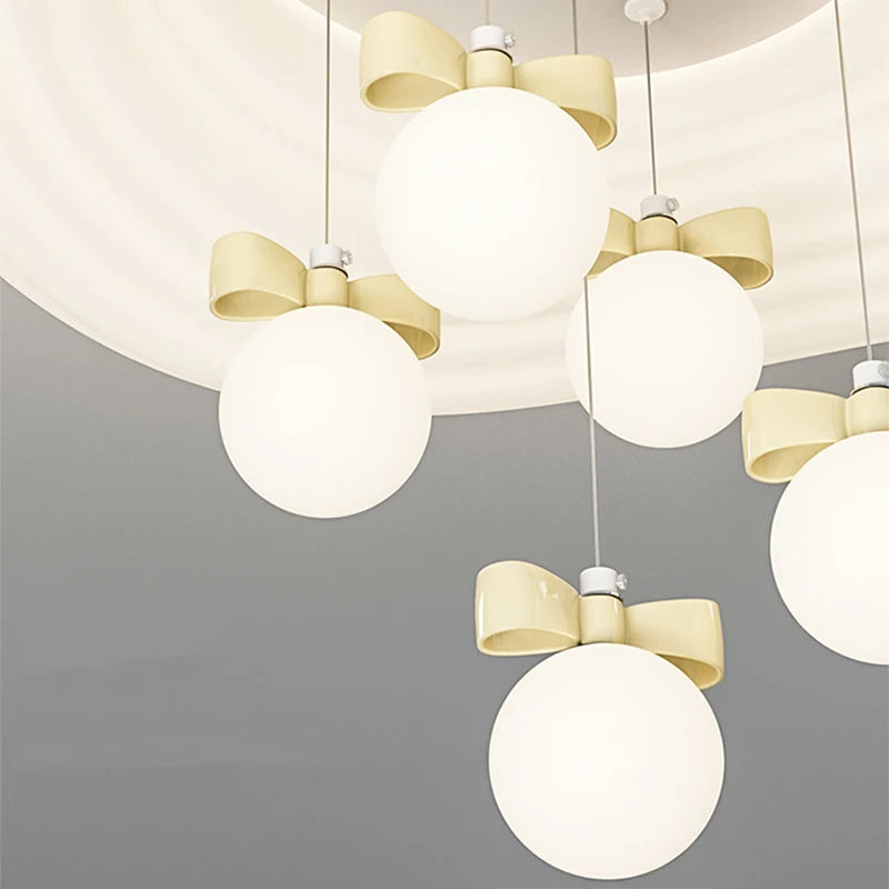 lustre suspendu créatif à bulles led pour enfants maternelle - vue 5 sur 13