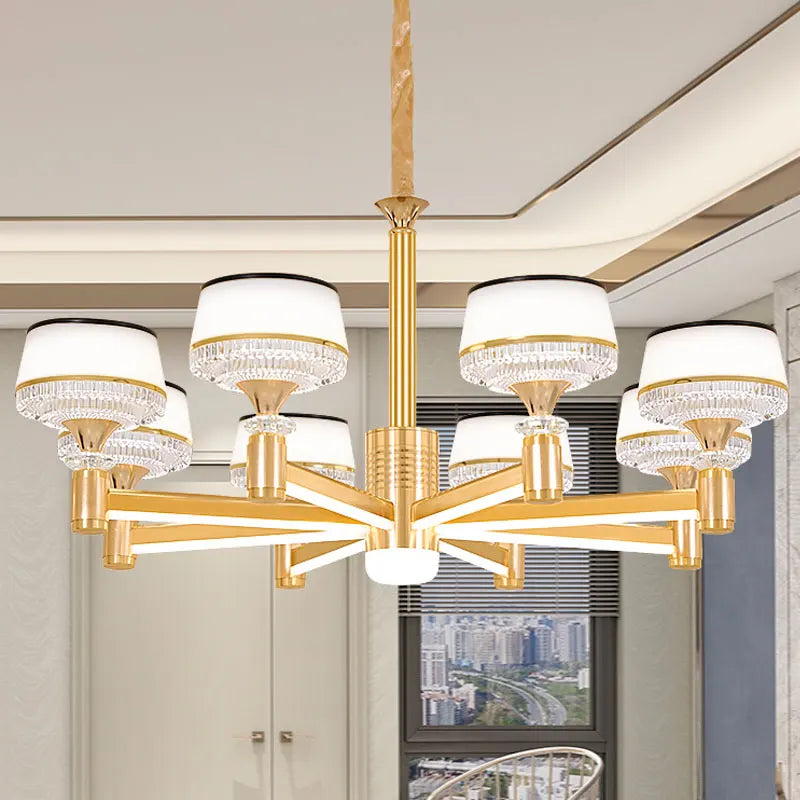 lustre moderne led design nordique pour intérieur élégant - vue 4 sur 28