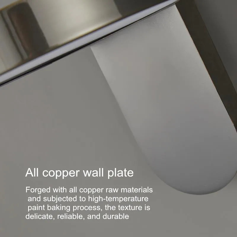 applique murale en cuivre design moderne et épuré - vue 4 sur 8