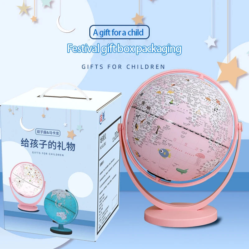 lampe de bureau intelligente avec globe cadeau créatif pour enfants - vue 3 sur 14