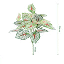 feuilles de bambou artificielles en soie pour décoration élégante