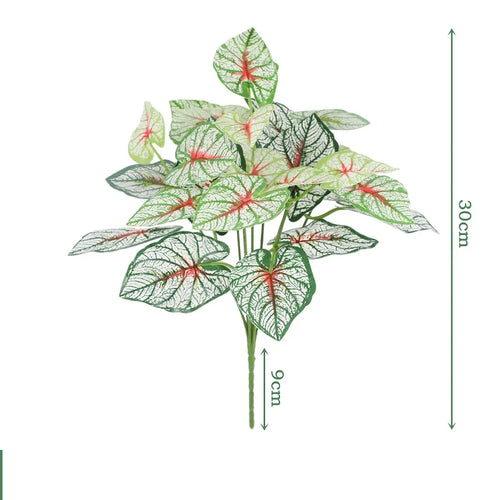 feuilles de bambou dieffenbago en soie pour décoration élégante - vue 15 sur 32