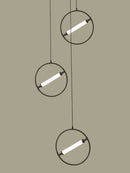 lustre à led moderne pour un éclairage nordique élégant