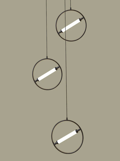 lustre à led moderne pour un éclairage nordique élégant - vue 6 sur 15