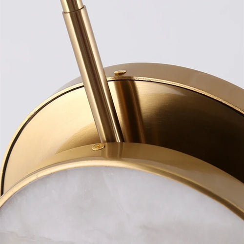 lustre en marbre double face pour décoration intérieure moderne - vue 4 sur 7
