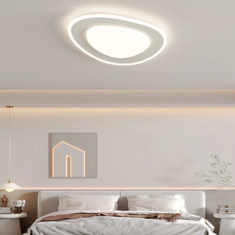 lustre moderne dimmable pour décoration intérieure design élégant - vue 5 sur 11