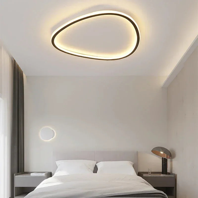 lustre moderne à leds pour décoration intérieure élégante - vue 2 sur 12