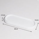 kit moderne d'accessoires de salle de bain en sable et gravier