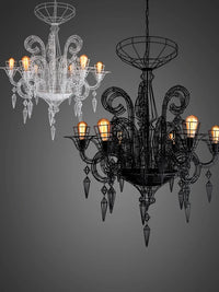 suspension design en alliage moderne pour intérieur élégant