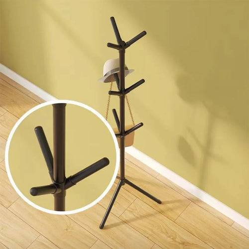 porte-vêtements et chapeaux support vertical en forme de branche - vue 4 sur 8