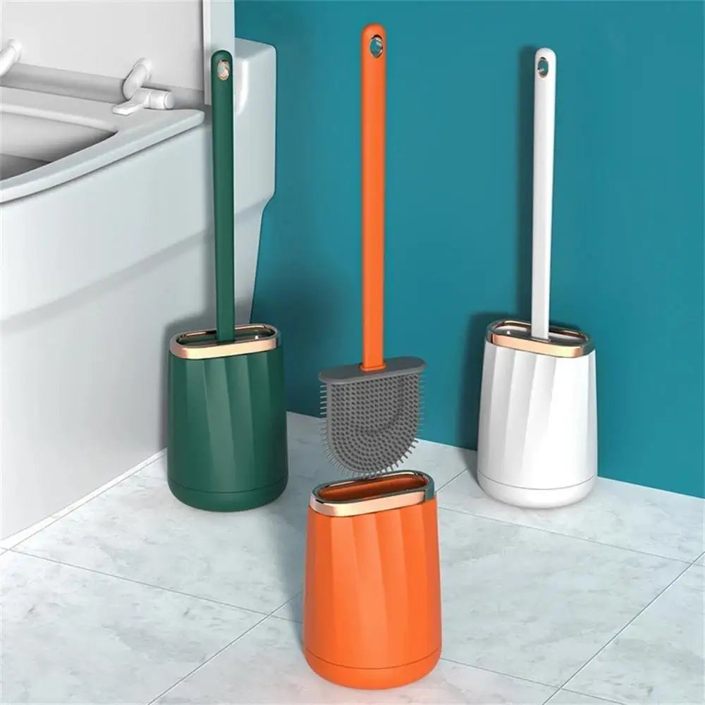 ensemble de brosses en silicone pour salle de bain multifonctions - vue 4 sur 9