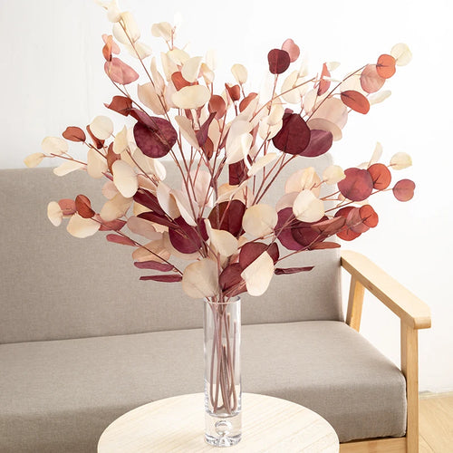 plante artificielle eucalyptus pour décoration automnale et arrangements DIY - vue 3 sur 16