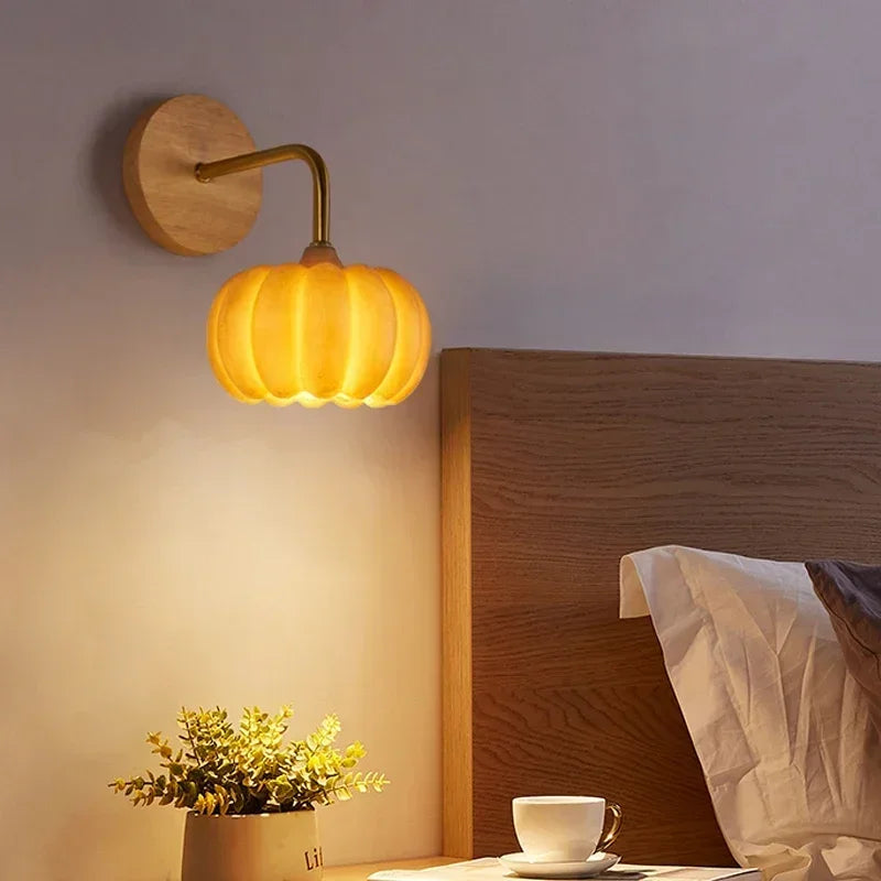 applique murale citrouille décorative pour Halloween et intérieur nordique - vue 2 sur 6