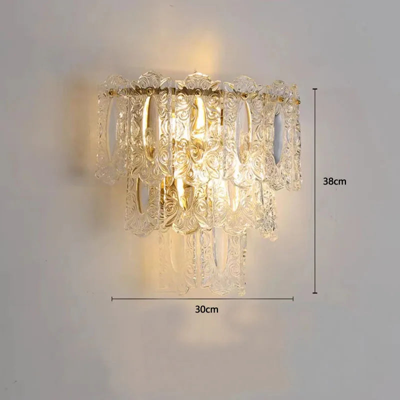 applique murale en verre design pour décoration intérieure moderne - vue 8 sur 12
