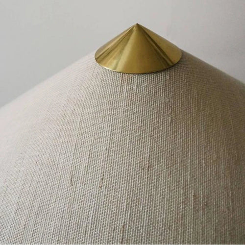 Lampadaire coinqieu fait à la main en rotin tissé style japonais - vue 8 sur 8