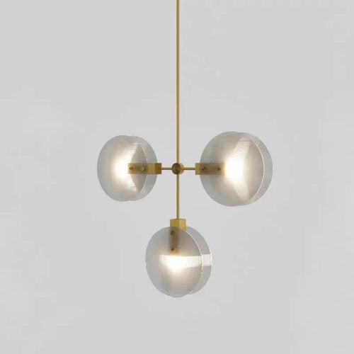lustre led en verre nordique tables alimentaires lampes suspendues luminaires décoratifs - vue 5 sur 14