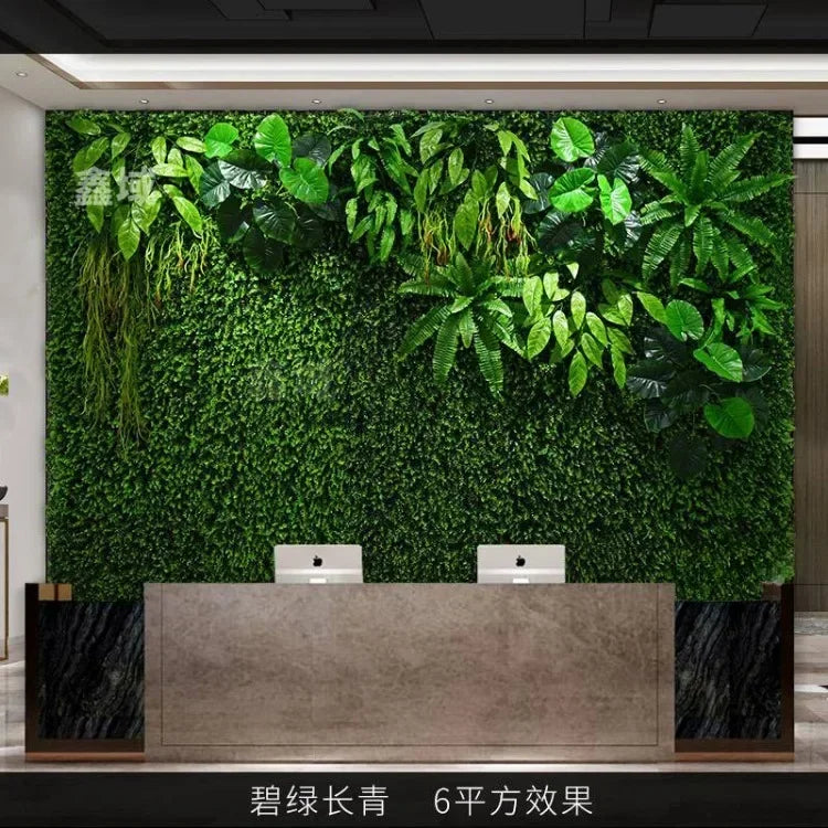 mur végétal artificiel pour décoration extérieure et aménagement paysager - vue 6 sur 30