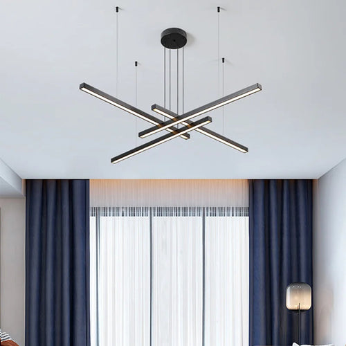 plafonnier led suspendu au design nordique moderne décoratif intérieur - vue 2 sur 17
