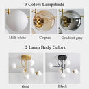 lustre en verre design pour un éclairage élégant intérieur