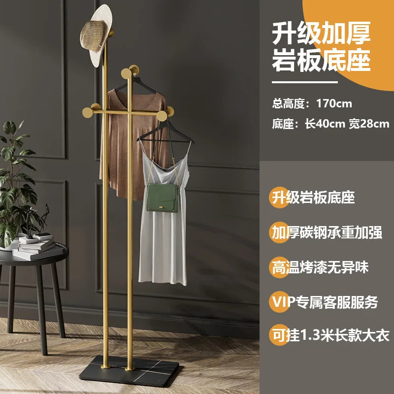 porte-vêtements en fer forgé pour une décoration élégante et moderne - vue 8 sur 15