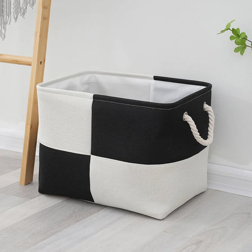 panier de rangement pliable pour linge et jouets - vue 8 sur 7