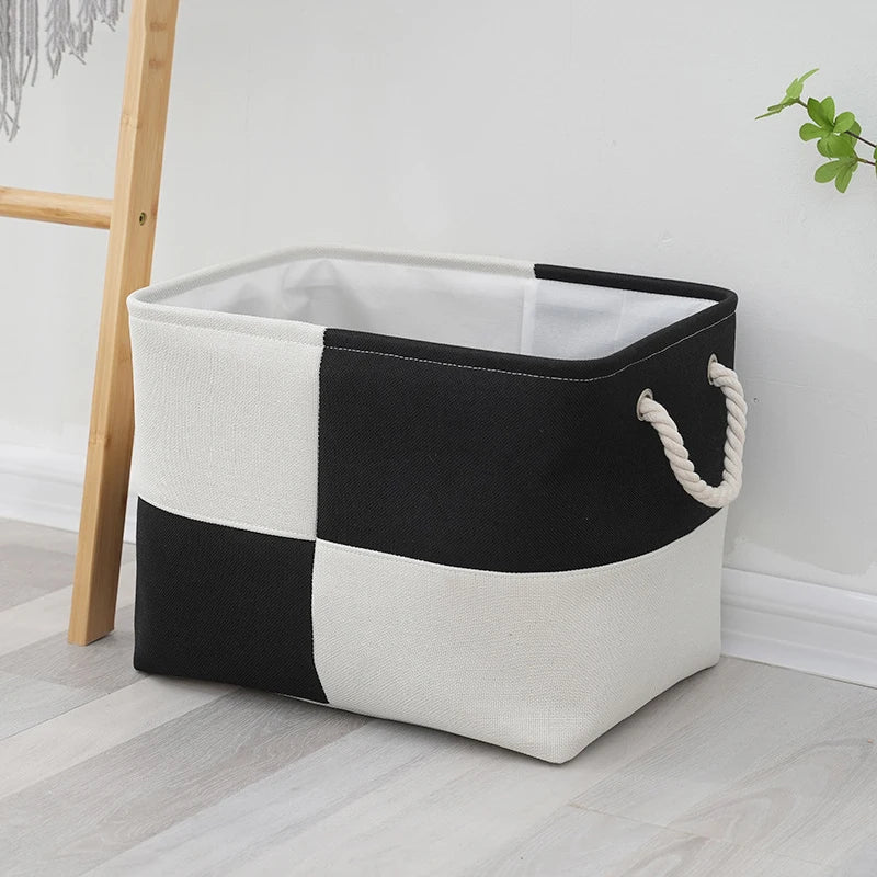 panier de rangement pliable pour linge et jouets - vue 7 sur 7