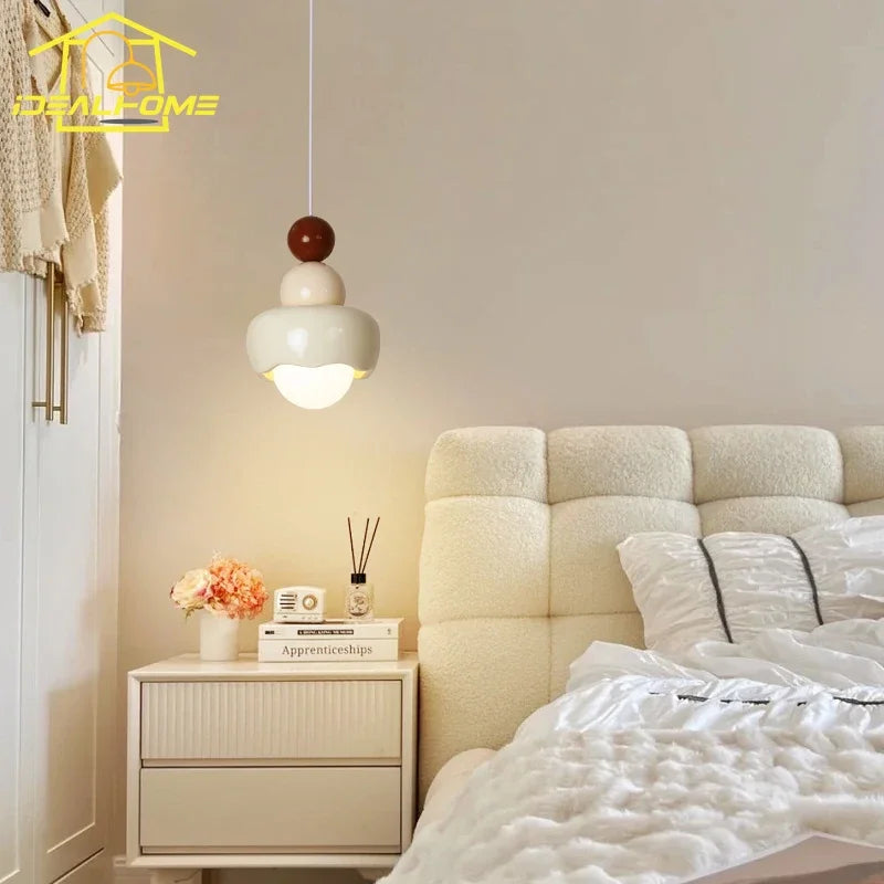 suspension design moderne en résine et verre pour intérieur enfant - vue 3 sur 9