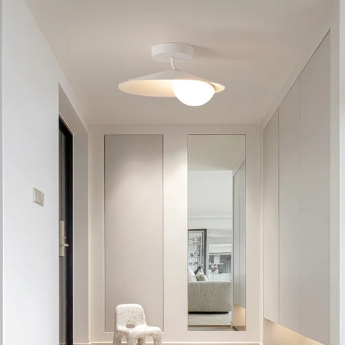 plafonnier nordique moderne simple pour entrée et balcon - vue 4 sur 10