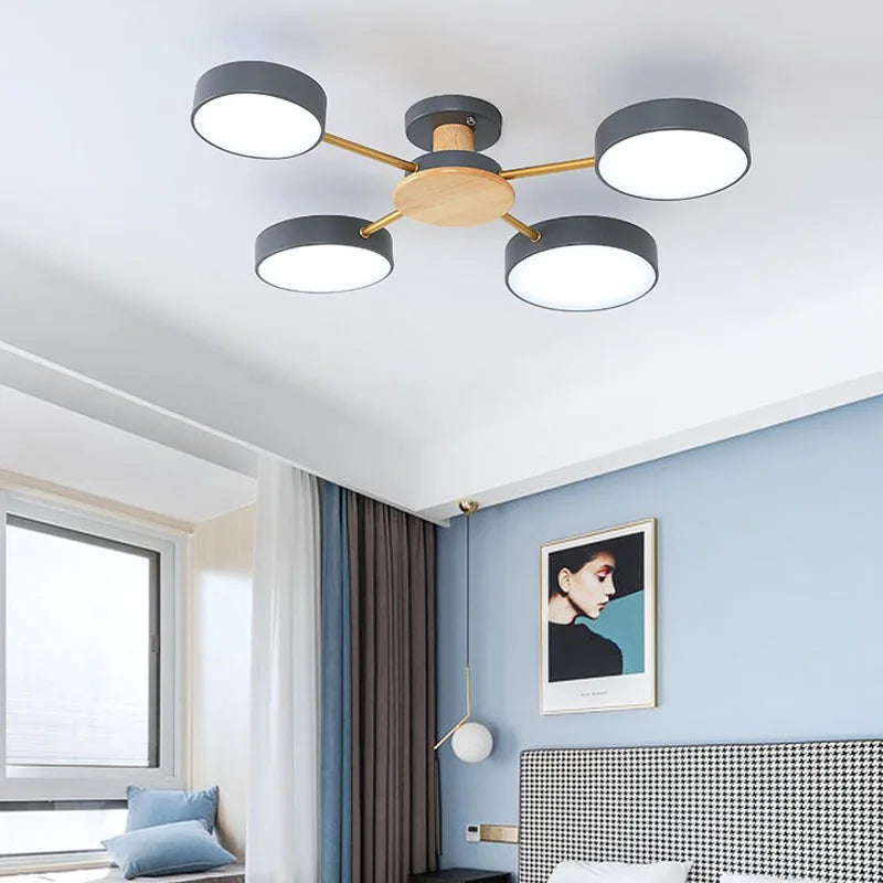 plafonnier moderne créatif pour décoration intérieure en led - vue 6 sur 25