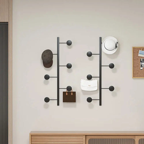 porte-vêtements nordique léger pour organisation et décoration intérieure - vue 2 sur 10