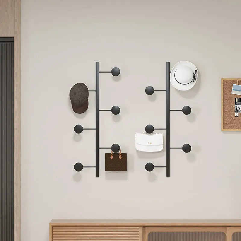 porte-vêtements nordique léger pour organisation et décoration intérieure - vue 2 sur 10