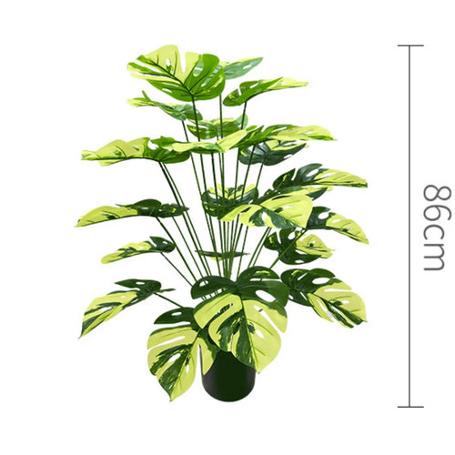 plante artificielle feuilles de tortue pour décoration intérieure - vue 17 sur 25