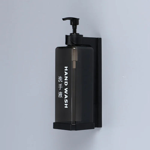 distributeur de shampoing et gel douche avec support mural - vue 10 sur 14