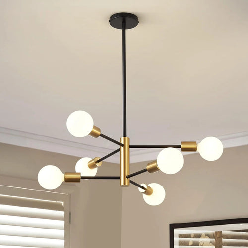 lustre moderne spoutnik pour un décor contemporain élégant - vue 12 sur 11