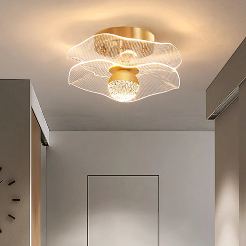 botimi art déco acrylique plafonnier monté - vue 6 sur 7